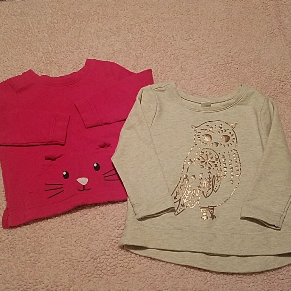 Two Long sleeve sweatshirt bundle